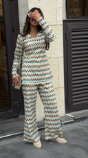 Missoni-style set
