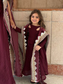 Baby Red Maroon Daraa