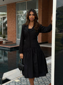 Black Blazer Dress