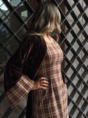 Plaid Velvet Daraa