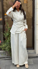 Beige Wrapped Set