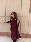 Baby Red Maroon Daraa