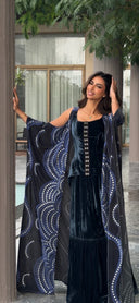 Midnight Velvet Blue Daraa