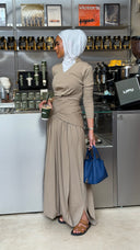 Wrapped Skirt Set
